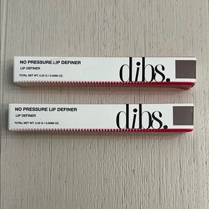 Dibs Beauty No Pressure Lip Definer in Medium (set of 2)